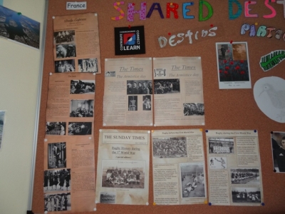 Shared Histories : les travaux de nos élèves