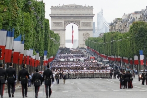 Bastille Day on the Champs Élysées - so excited!