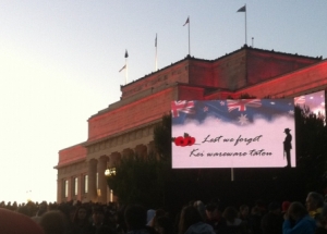 Reflection on ANZAC day